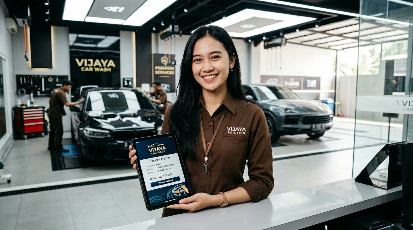 Aplikasi kasir car wash