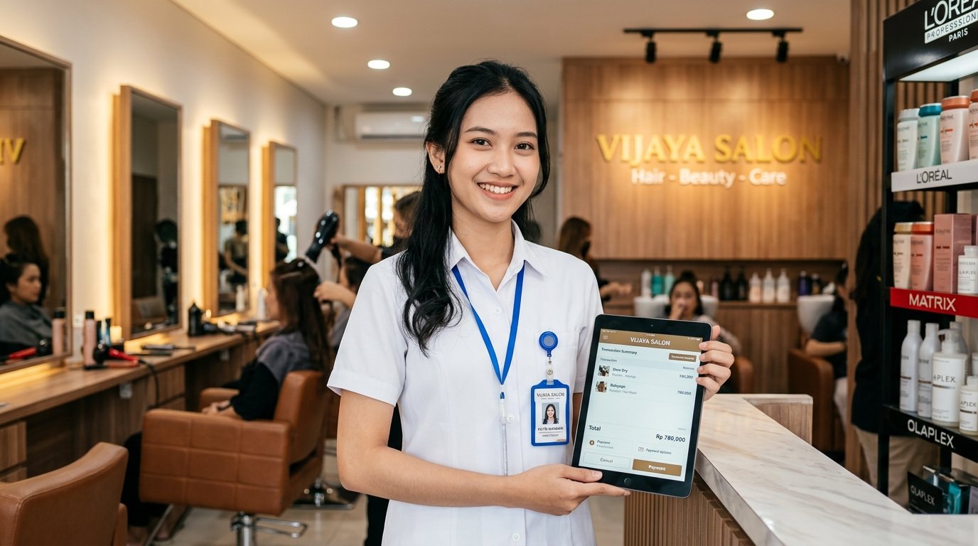 Aplikasi kasir salon