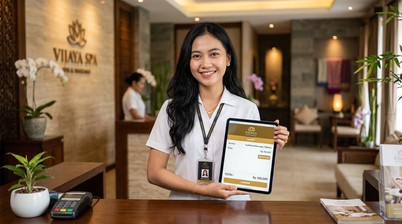 Aplikasi spa dan massage