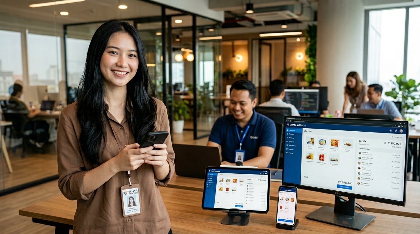 Jasa pembuatan aplikasi kasir dan aplikasi bisnis